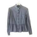 Miu Miu Blue Chambray Blouse • vintage 2000s