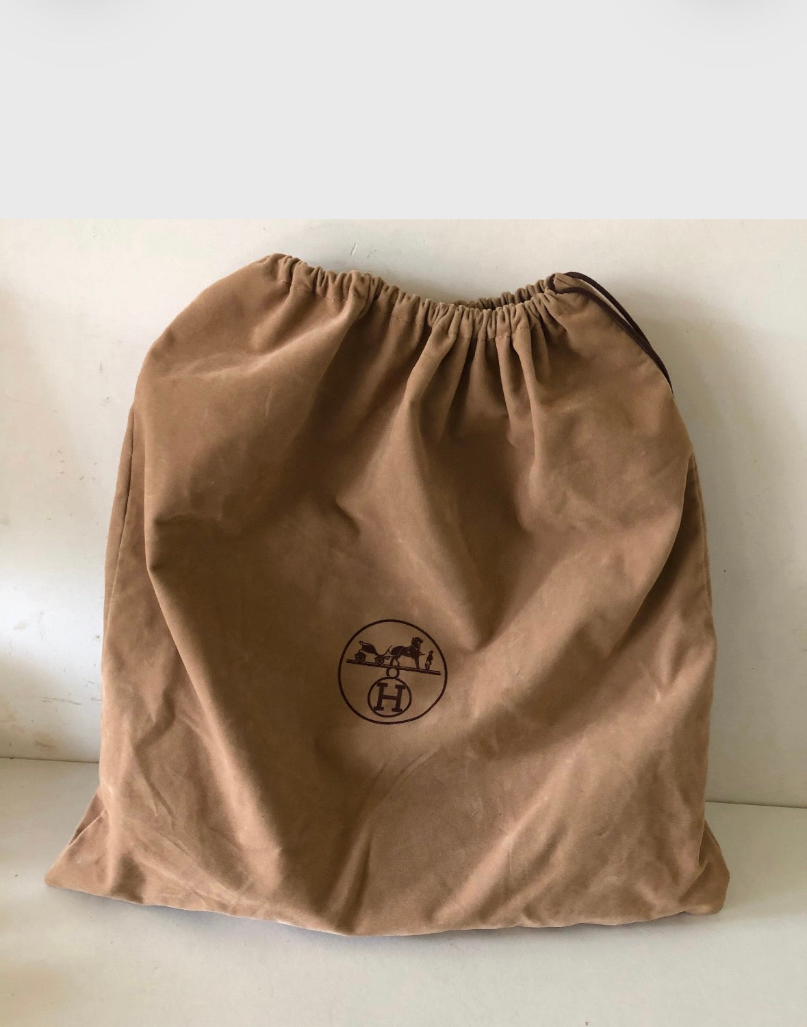 VIntage 70's Hermès Burgundy leather Trim bag