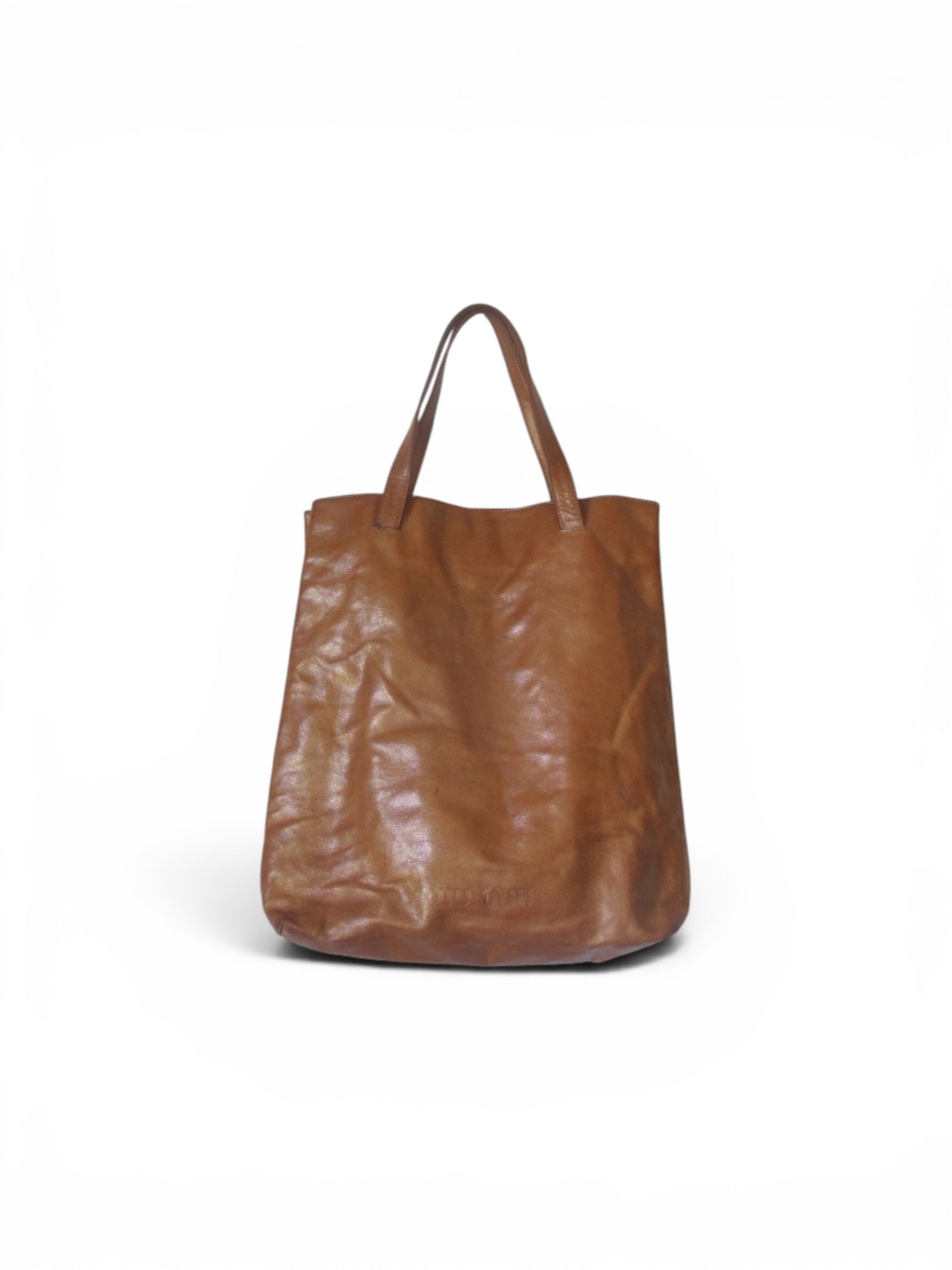 Vintage 90s Miu Miu Leather tote bag