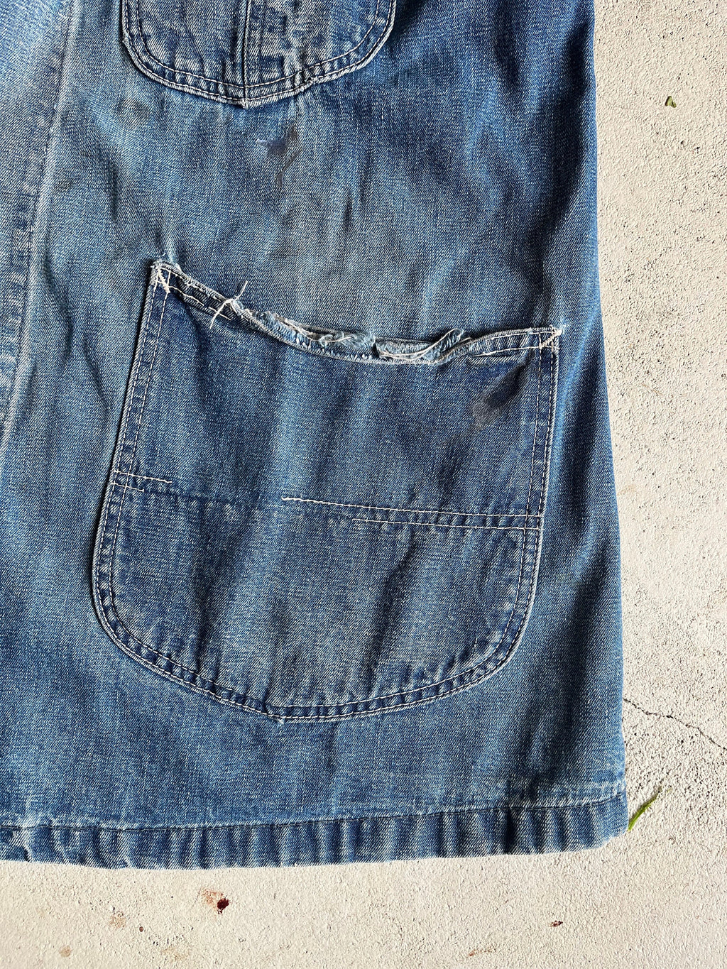 Lee vintage Sanforized union made Denim chore Loco 91J jacket