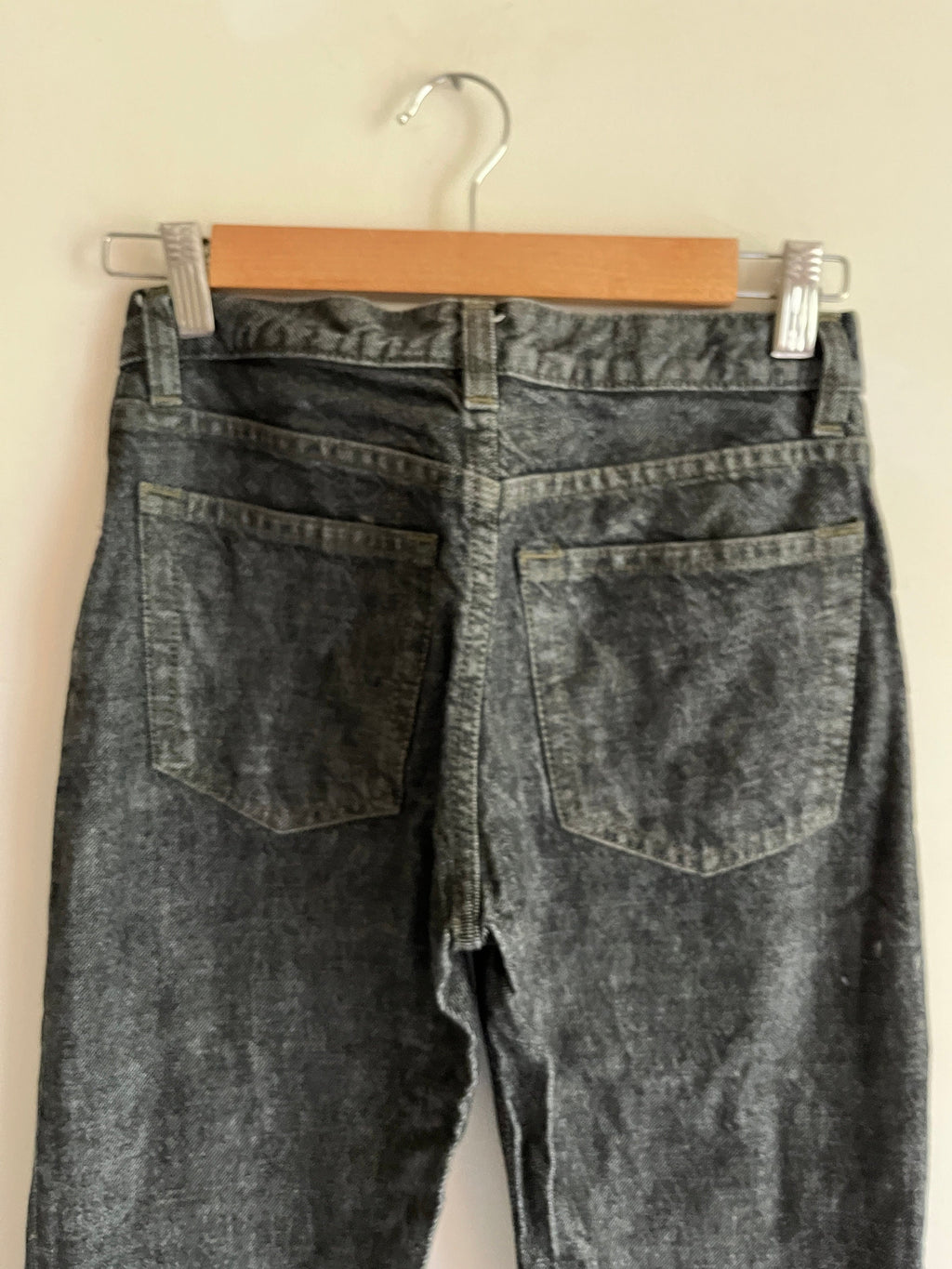 Vintage 1998 Helmut Lang denim Jeans grey black sz US 24