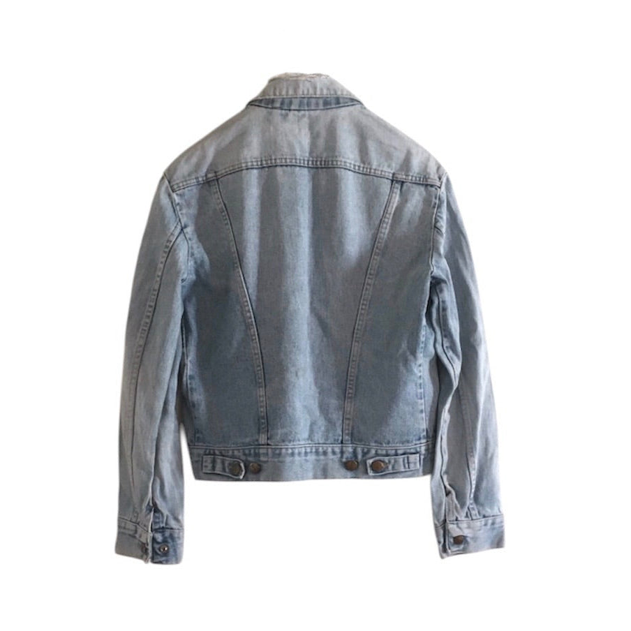 Vintage 80's Wrangler Blue Bell trucker denim jacket