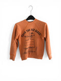 Very Rare vintage 60's Snoopy Red baron Mayo Spruce sweatshirt S