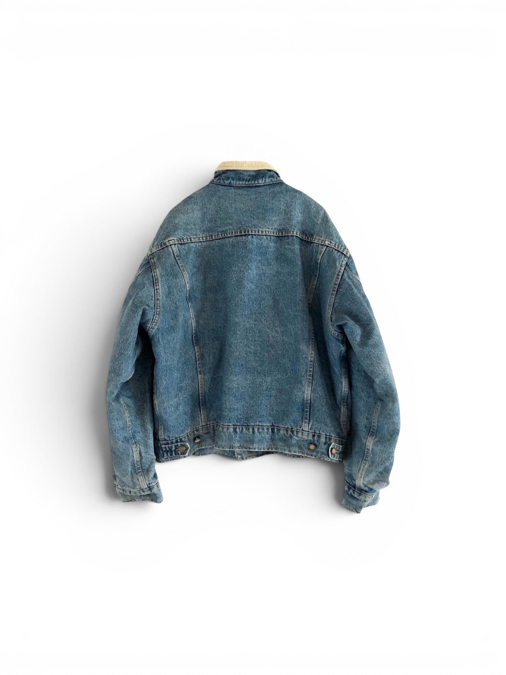 vintage Valentino winter lined denim jeans jacket XL