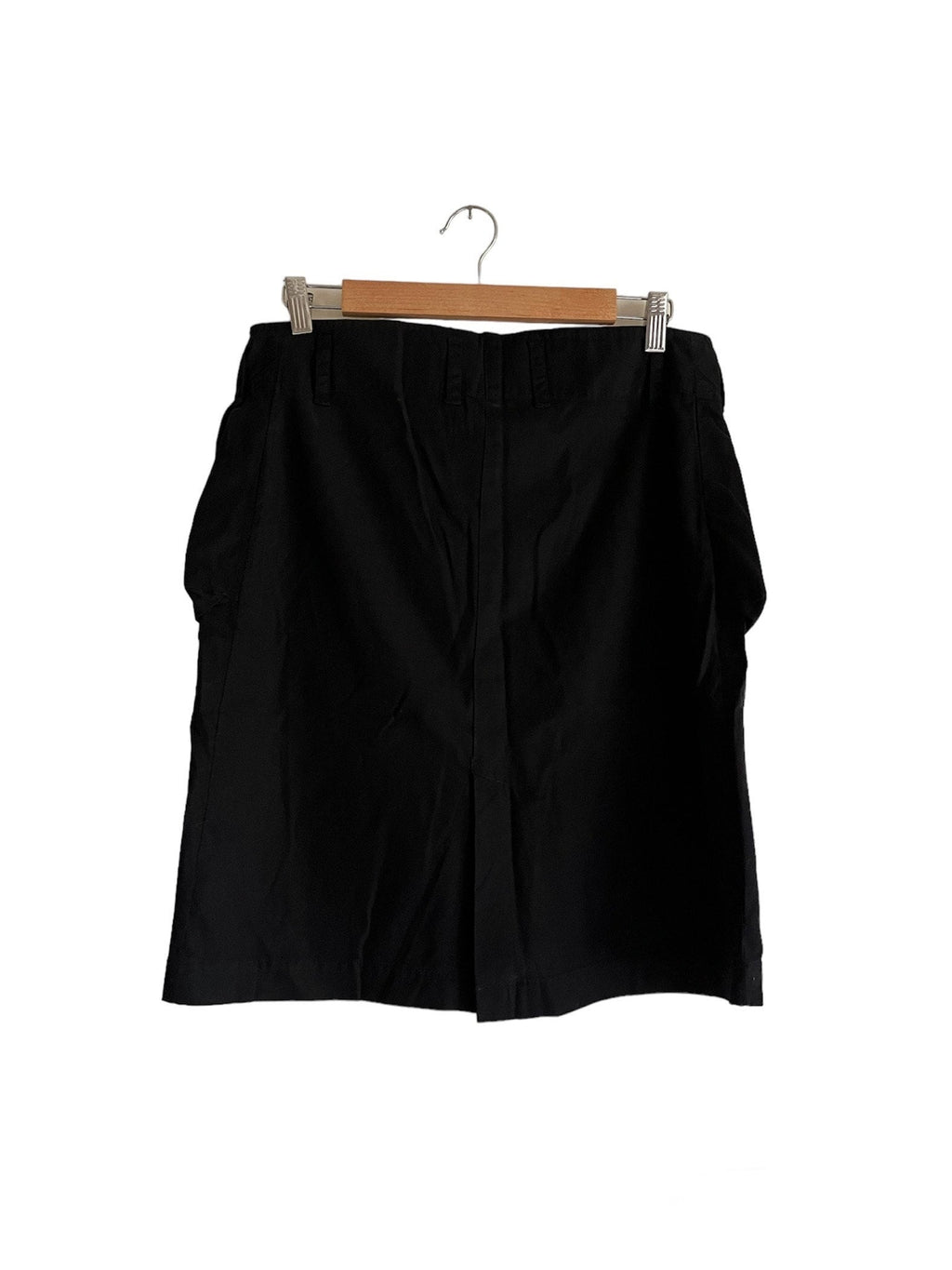 Vintage Miu Miu SS 2001  vintage cotton black cargo mini skirt