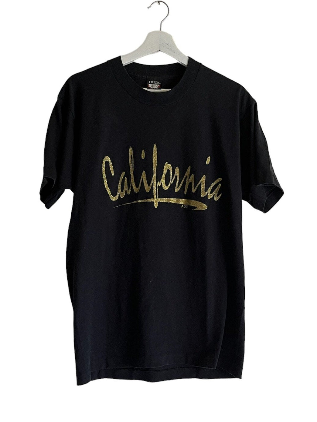 Vintage 80s California Gold print Souvenir T-Shirt • made in usa L