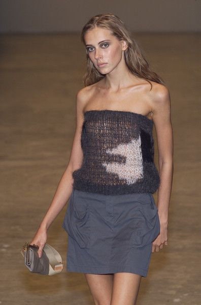 Vintage Miu Miu SS 2001  vintage cotton black cargo mini skirt