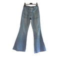 Vintage 1970s Wrangler Blue Bell Flare Jeans • High Waist, Wide Leg 28X32