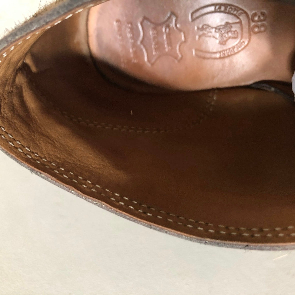 Vintage La Botte Gardianne Leopard Desert Chukka Boots 38