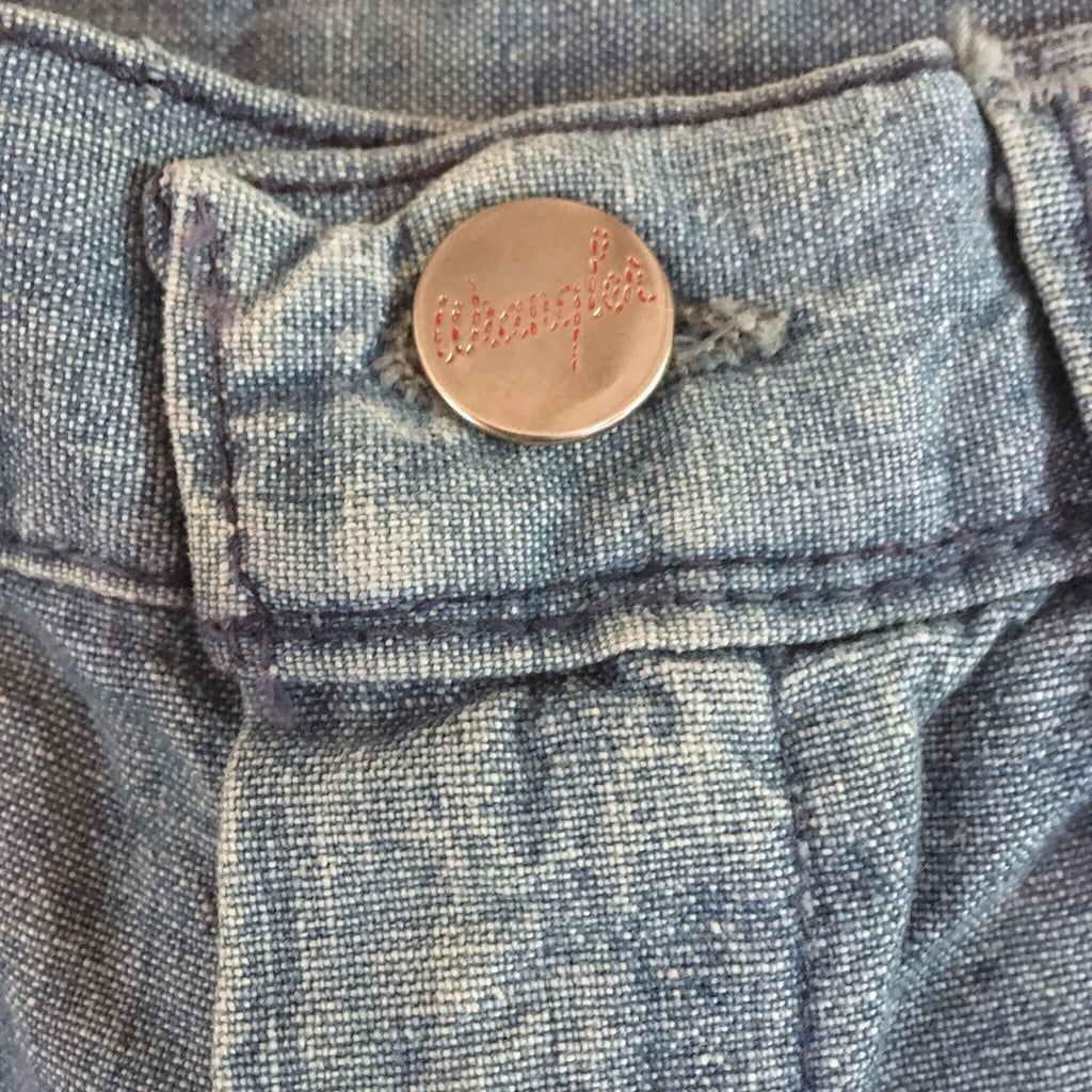 Vintage 1970s Wrangler Blue Bell Flare Jeans • High Waist, Wide Leg 28X32