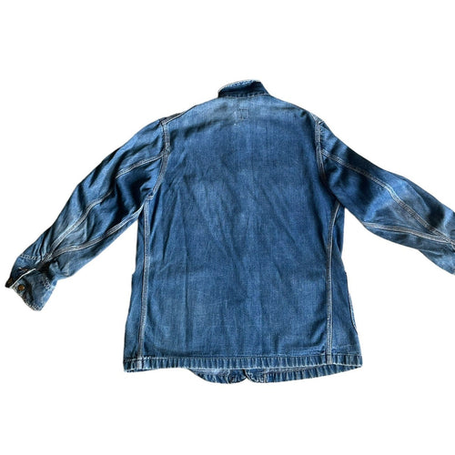 Lee vintage Sanforized union made Denim chore Loco 91J jacket