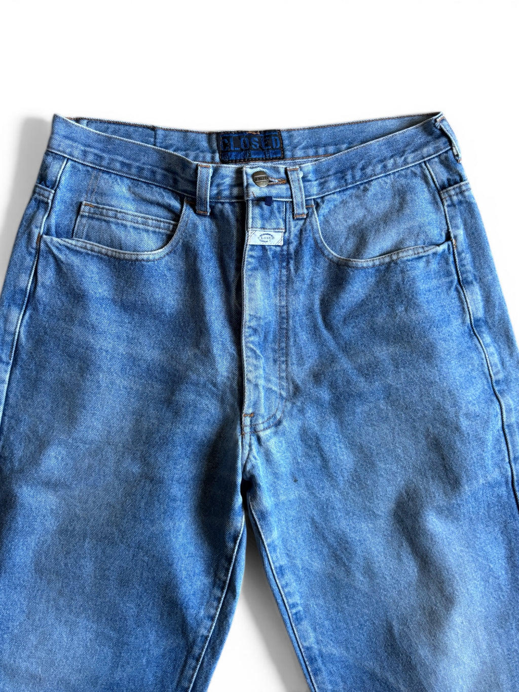 Vintage 80's Closed by Marithé & François Girbaud Men Blue Jeans