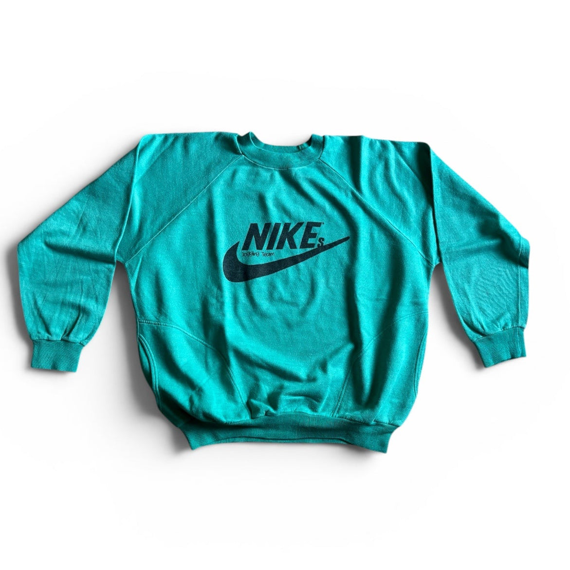 Vintage 80's Nike emerald green sweatshirt M
