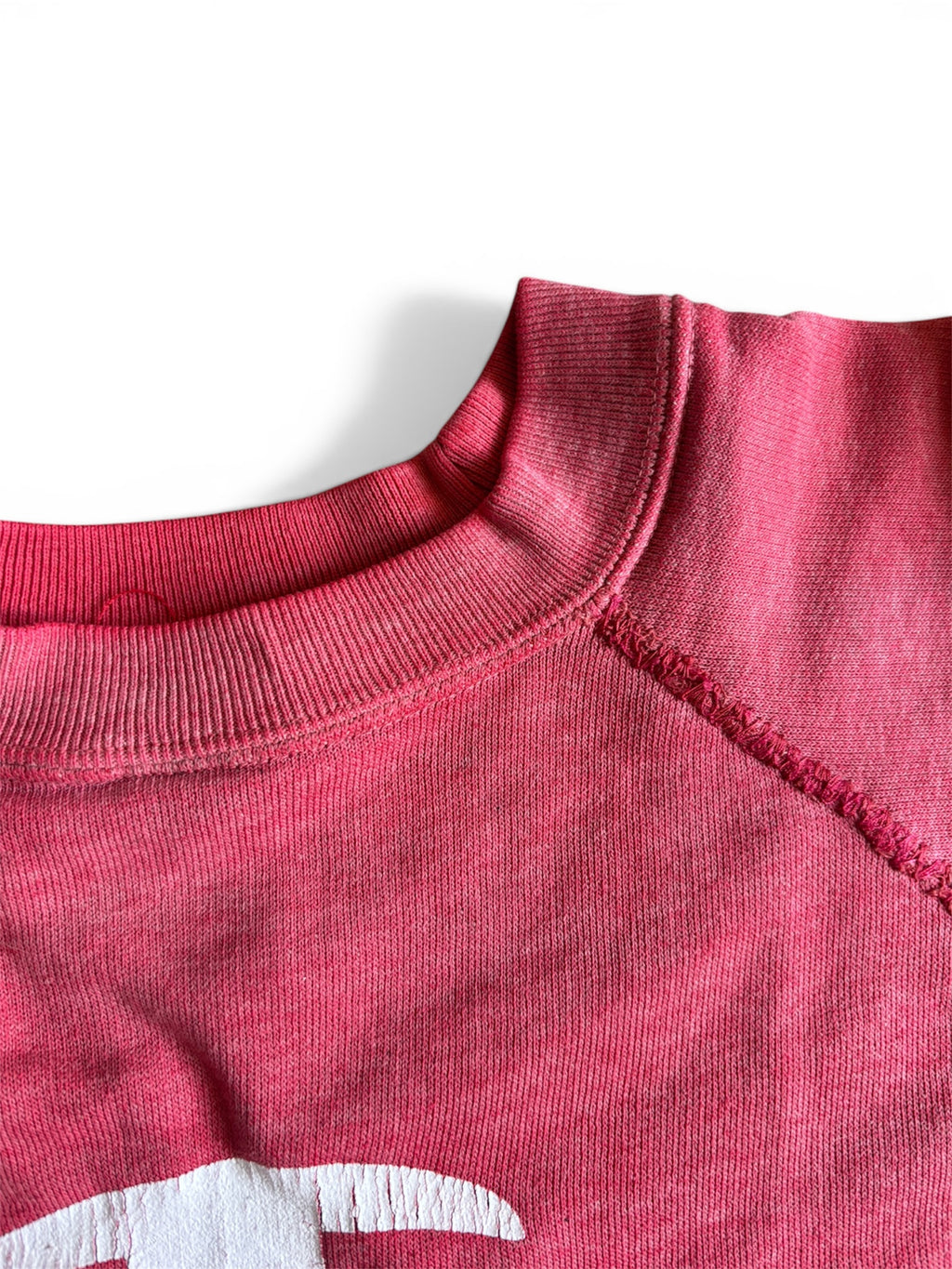Vintage Overdyed Red Champion logo Sweatshirt