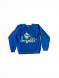 Vintage 70's Peanuts Snoopy & woodstock "prep School" raglan sweatshirt S