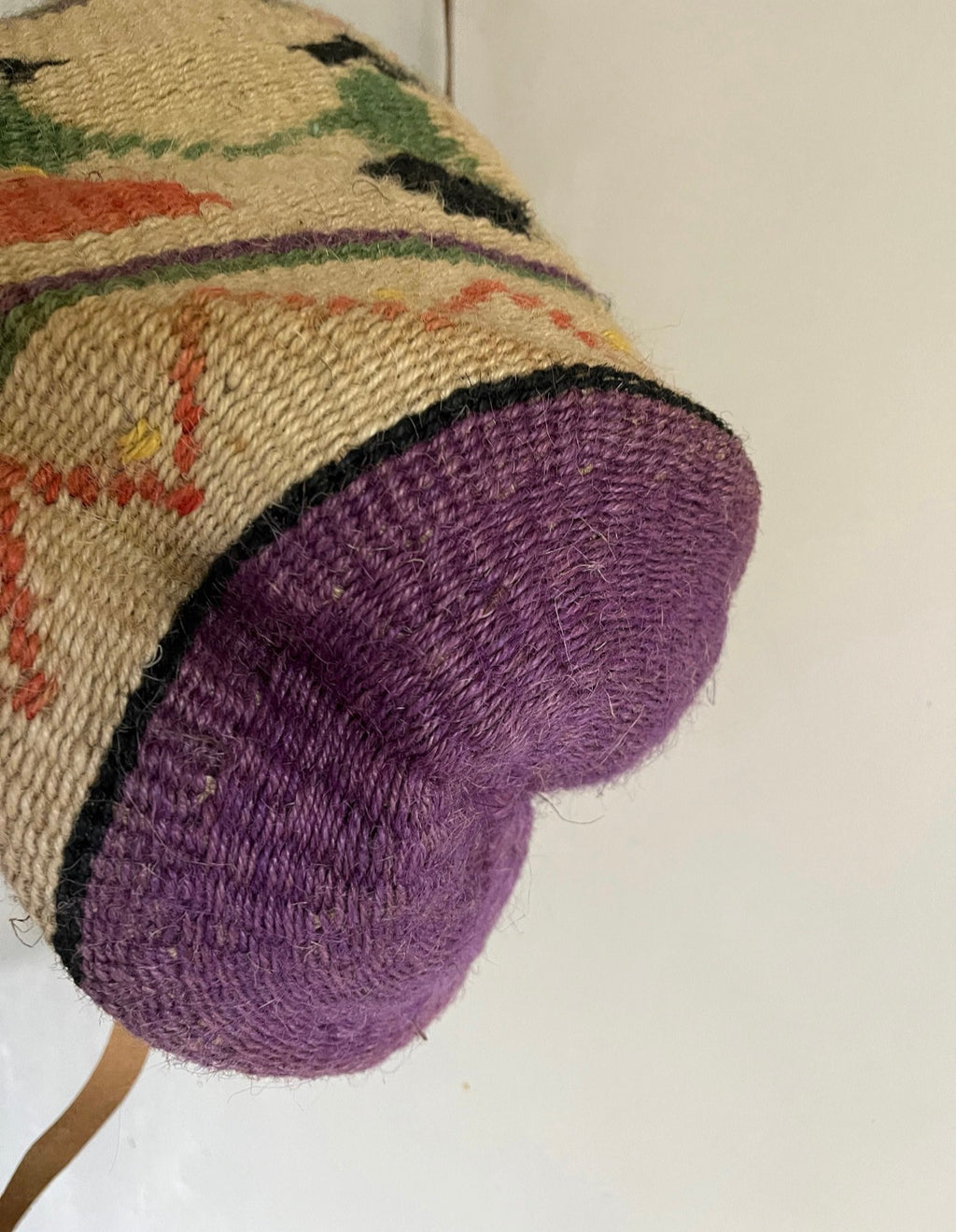 Vintage patterned Sisal Bag