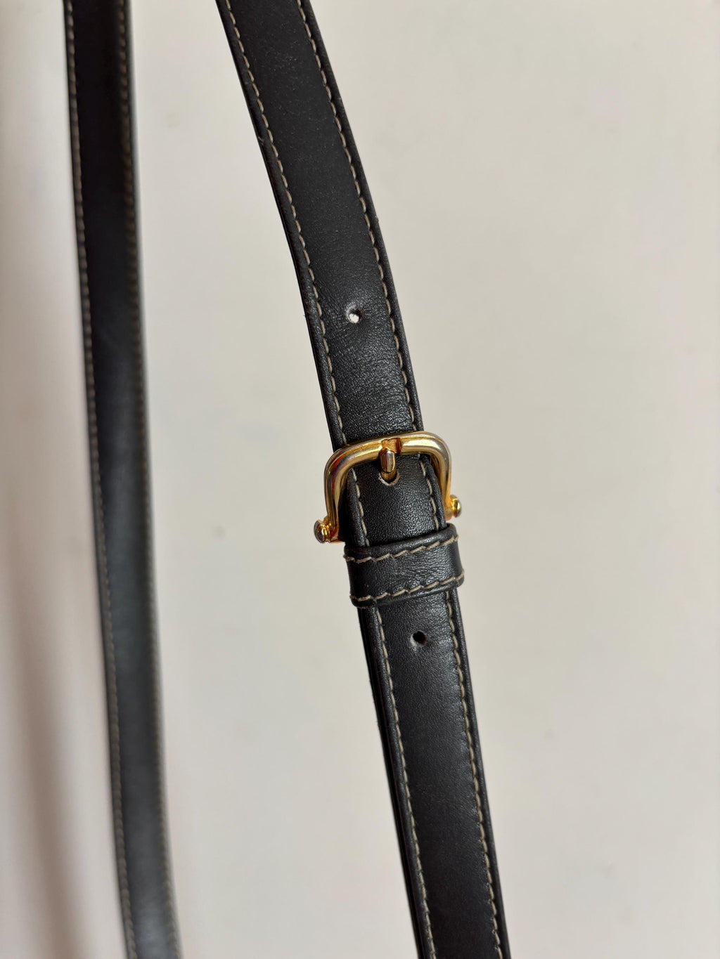 Vintage Celine grey leather Triomphe bag