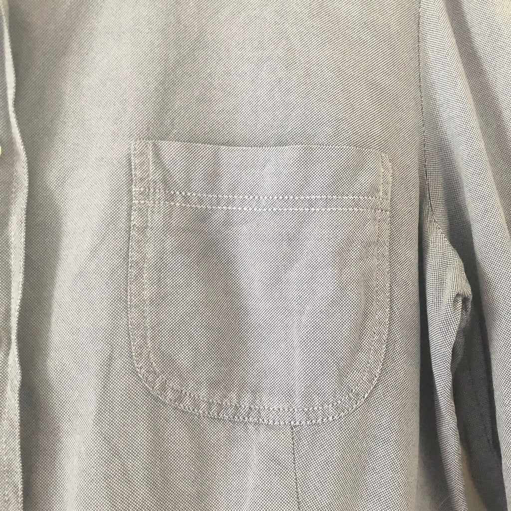 Miu Miu Blue Chambray Blouse • vintage 2000s