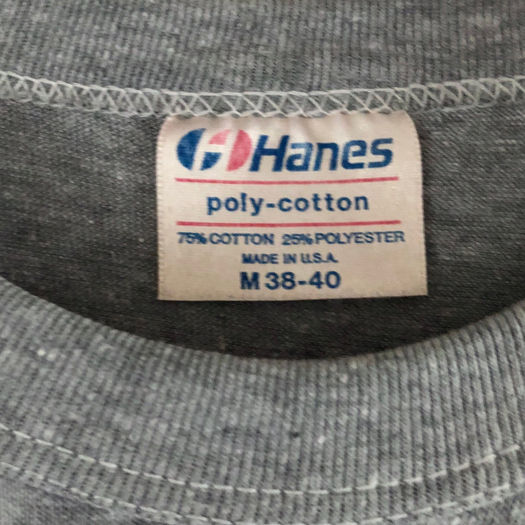 Vintage 80's Minnie Mouse Hanes grey single stitch T-Shirt made in usa