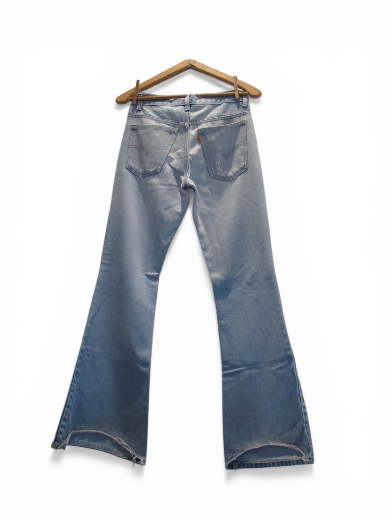 Rare Vintage 70's Levi's 684 Bell Bottom Denim made in usa S