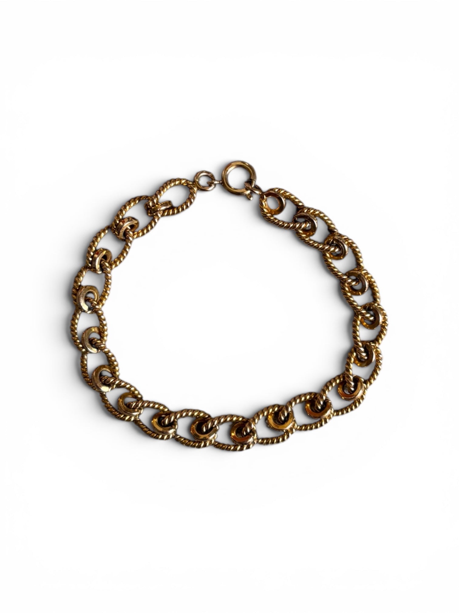 Murat Vintage Bracelet chaine plaqué or