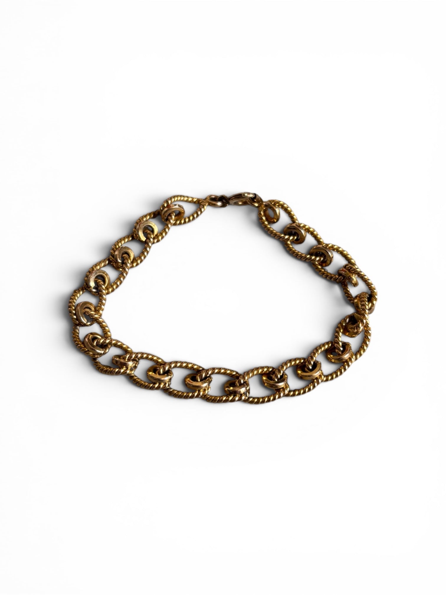 Murat Vintage Bracelet chaine plaqué or