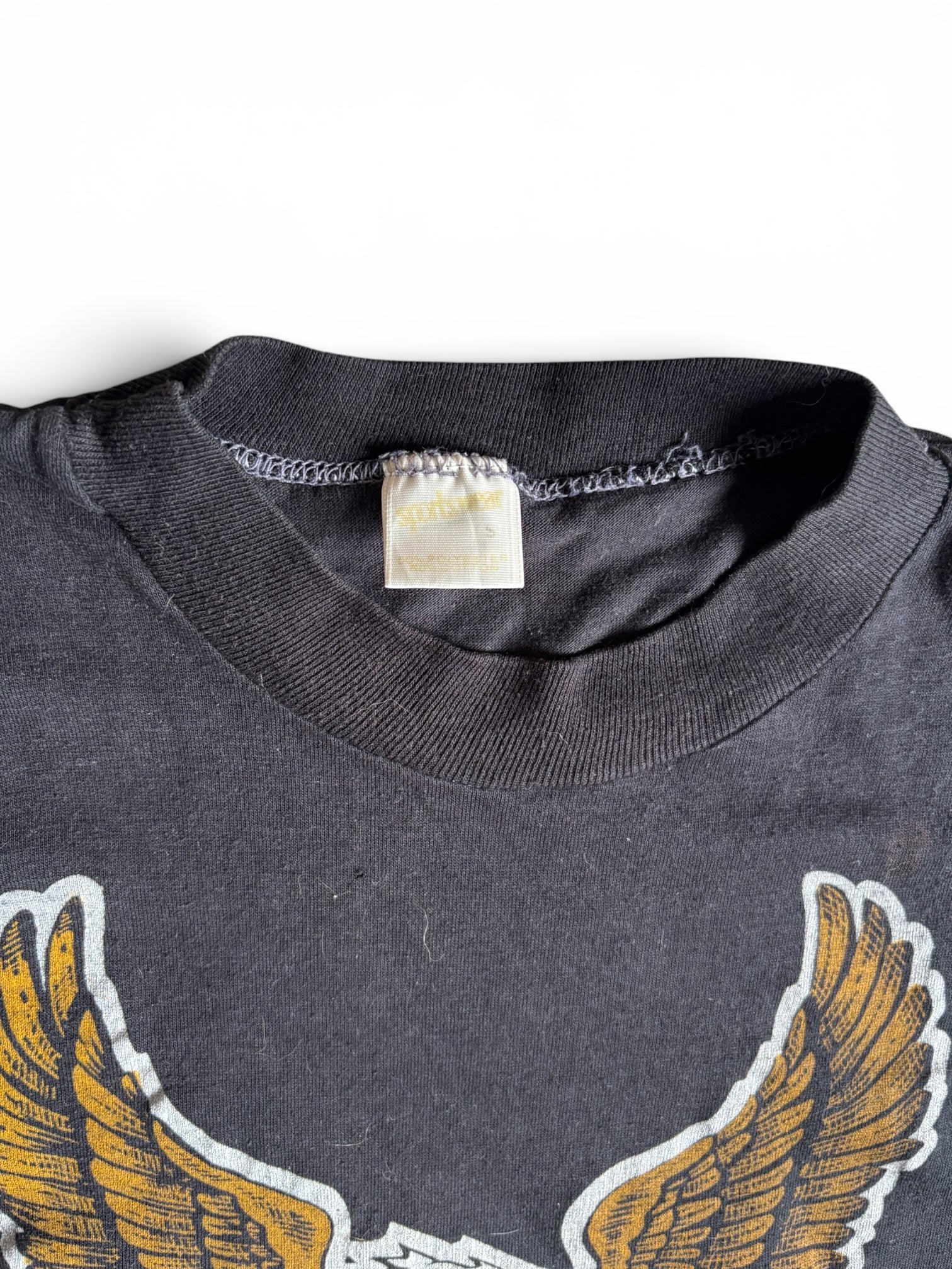 Vintage late 70s 80s Harley Davidson single stitch Eagle  t-shirt S