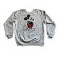 Rare Vintage 1970's Mickey Mouse Disney Grey Raglan sweatshirt S