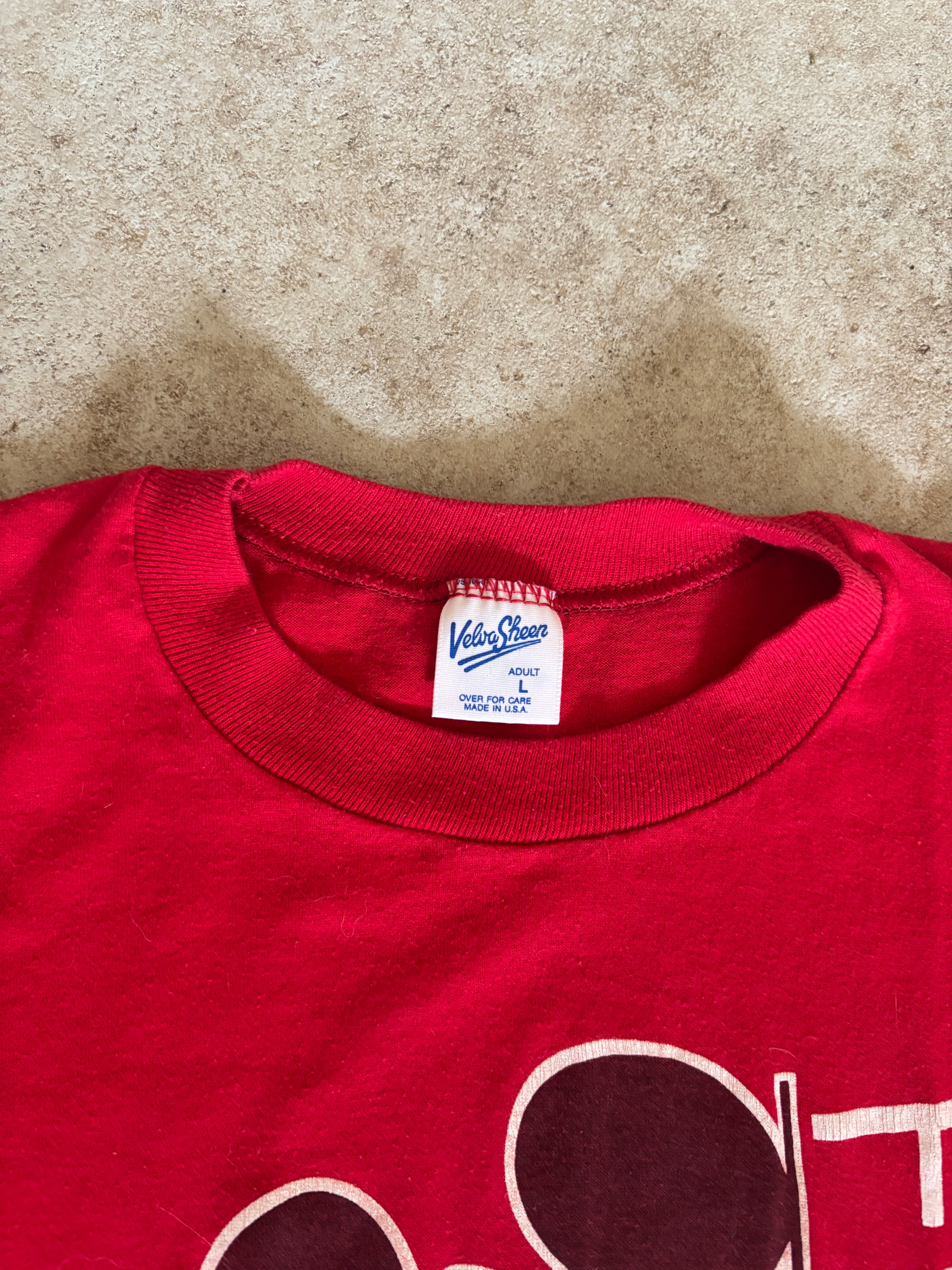 Vintage 90s Velva Sheen Mickey Mouse Florida t-shirt made in usa • L