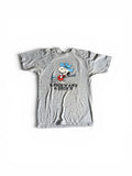 Rare Vintage late 70's Snoopy Pick'n and A Grin'n grey raglan t-shirt