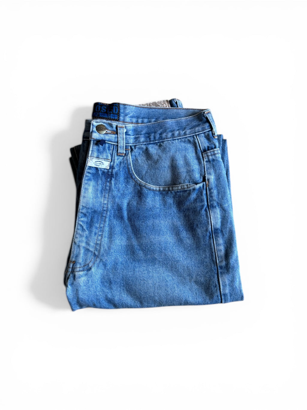 Vintage 80's Closed by Marithé & François Girbaud Men Blue Jeans