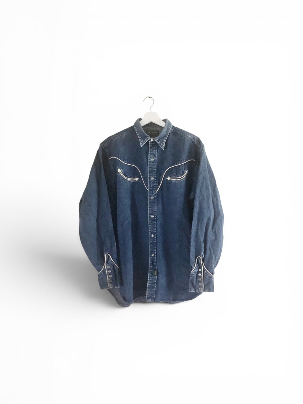 Vintage Ralph Lauren Polo Country western denim shirt