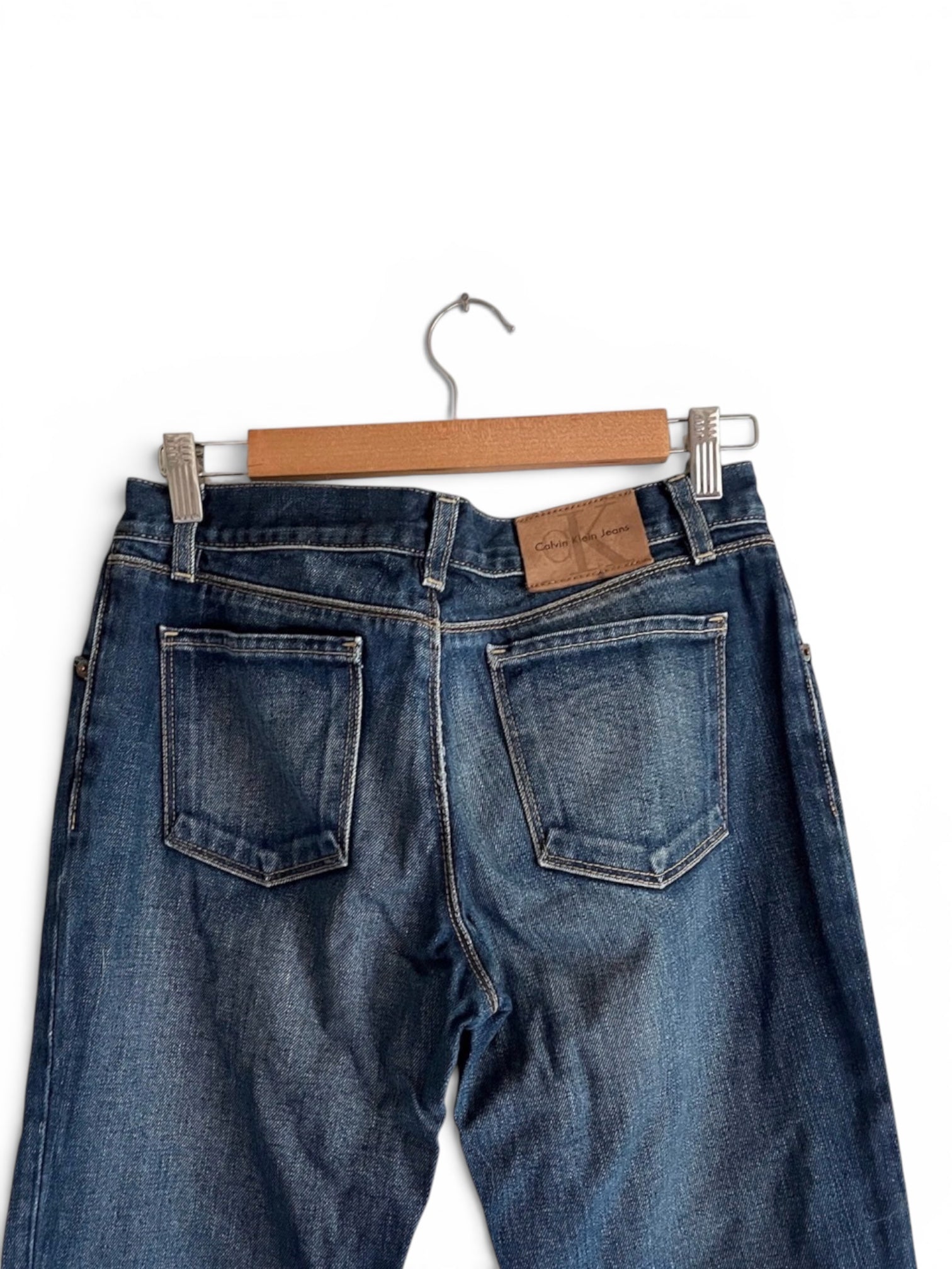 Vintage 2000s Calvin Klein Flare jeans sz 28