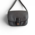 Vintage Celine grey leather Triomphe bag