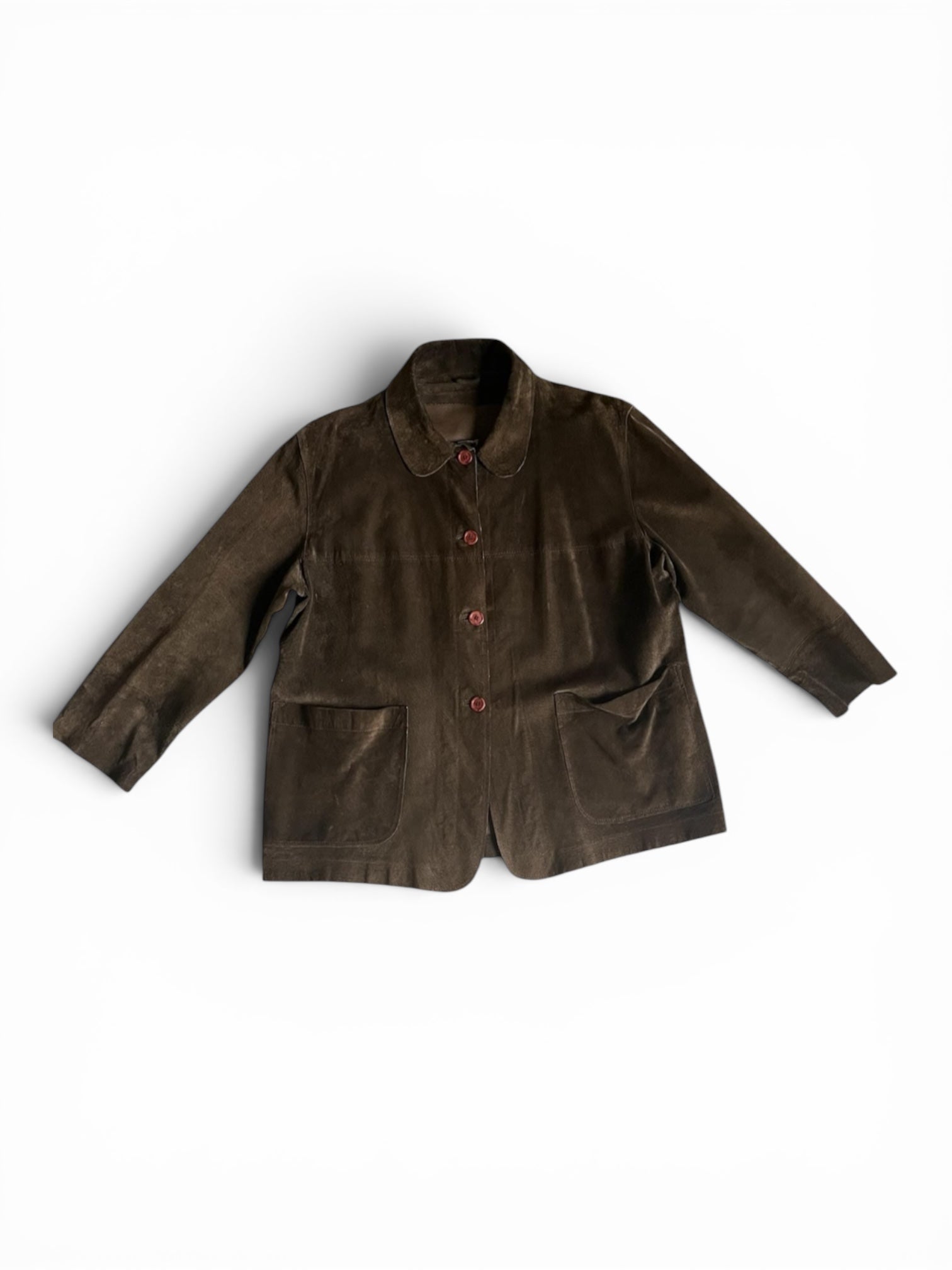 Vintage 70's Italian Vera Pelle Suede jacket M