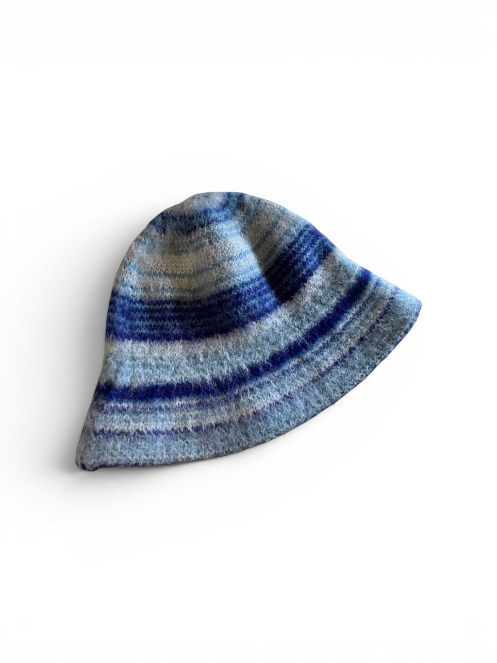 Vintage 80's Striped Wool Scotland bucket hat
