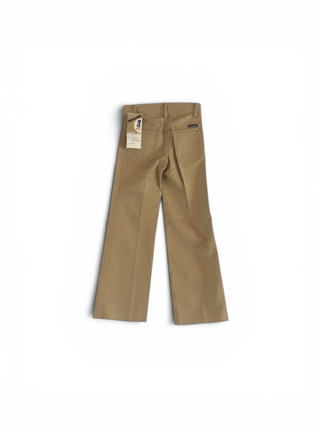 Vintage 70s for kids high waist flare pants made in France • new from old stock