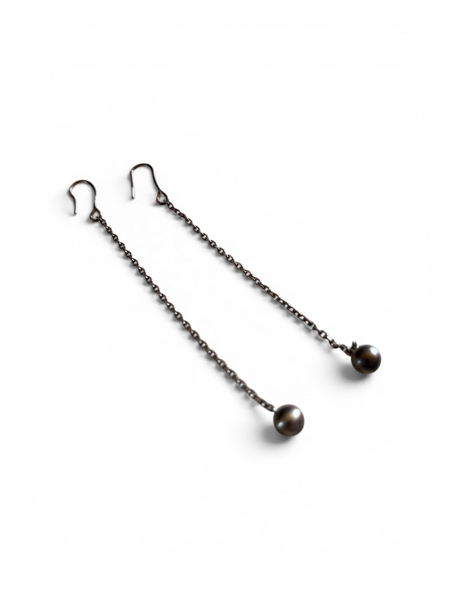 Vintage 90s minimalist Kathy Korvin sterling silver earings