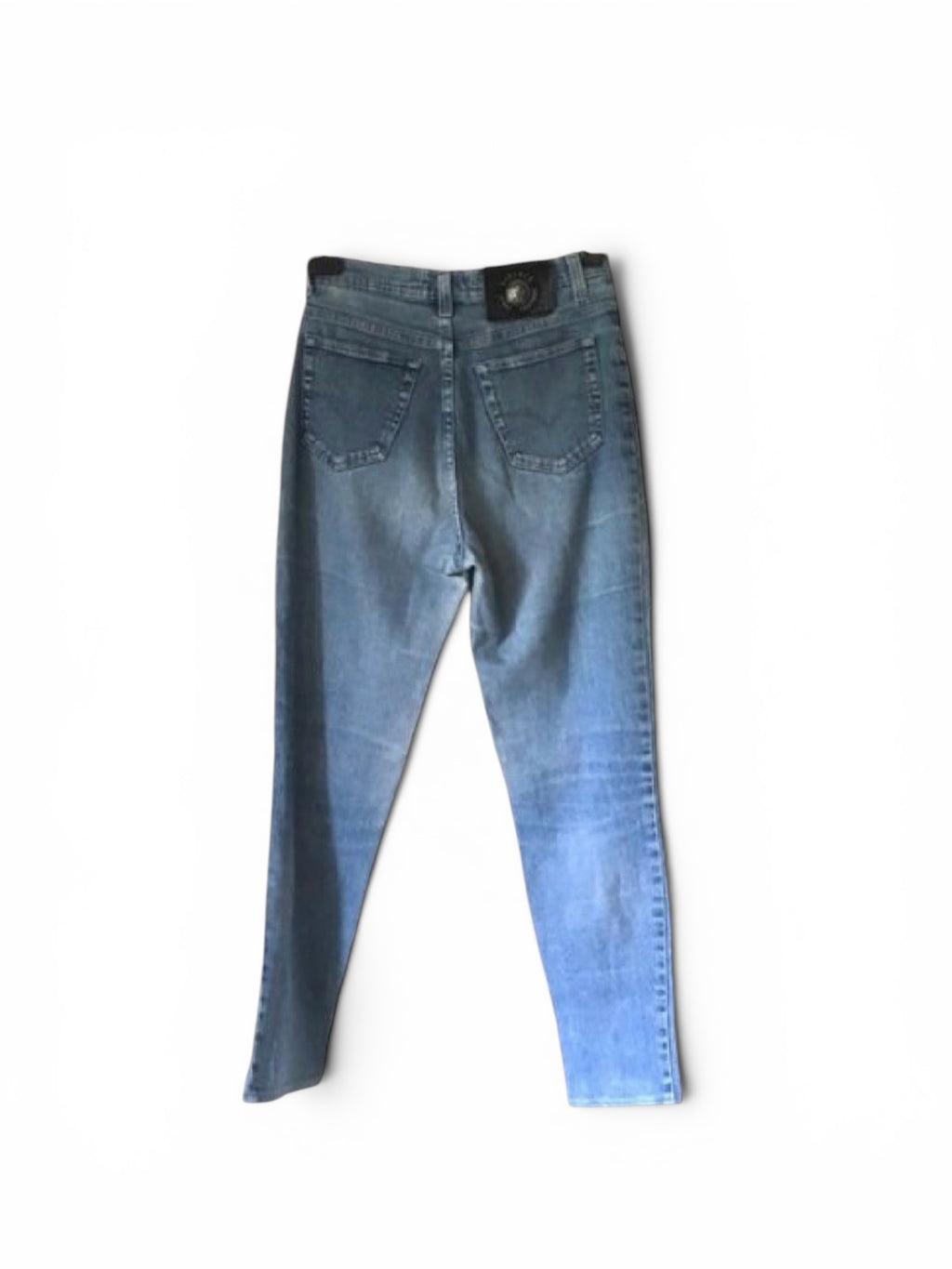 Vintage 90s Versace Jeans High Waist Denim, Medusa Made in Italy