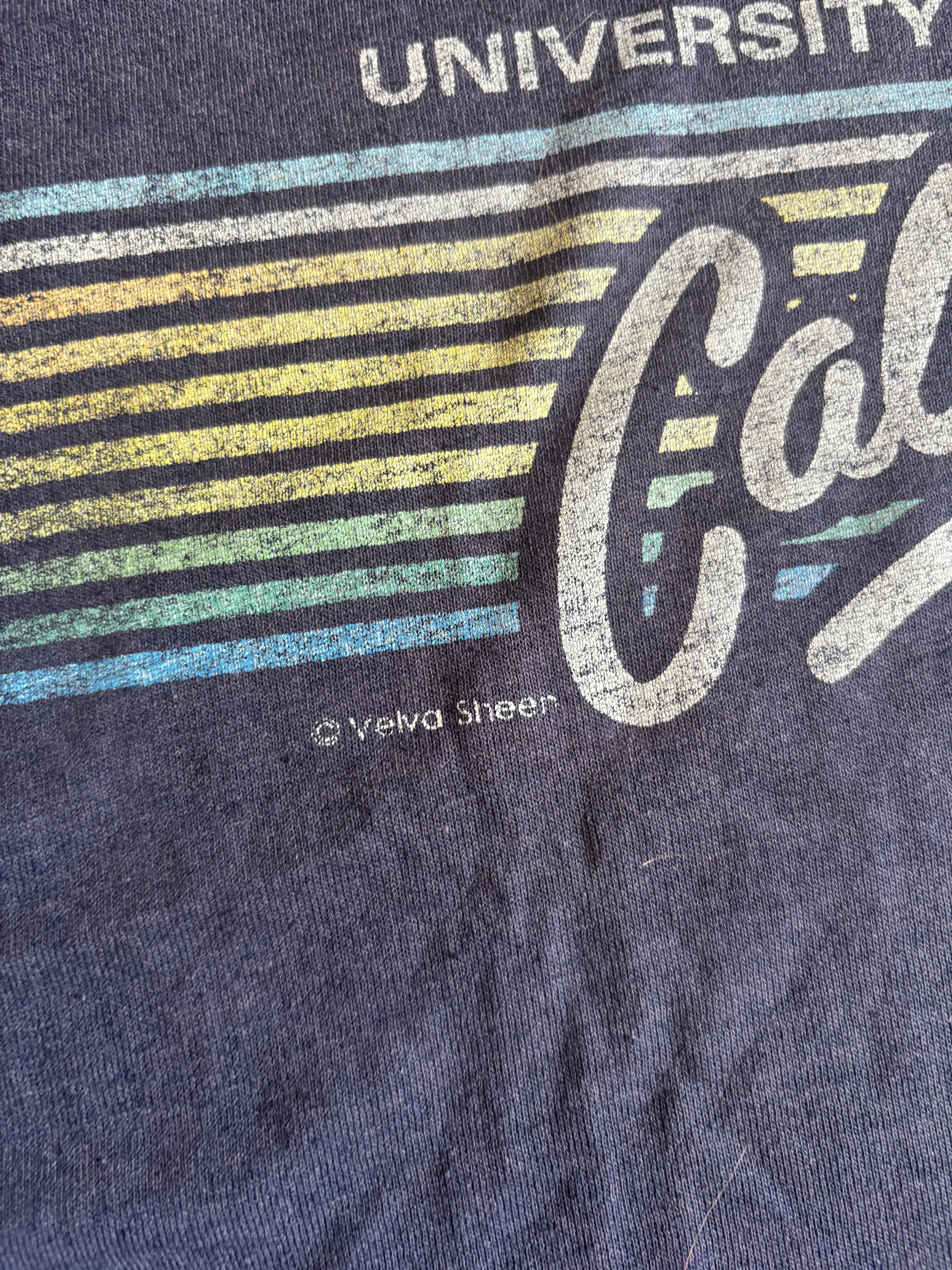 T-shirt Vintage 90s California Berkley university M