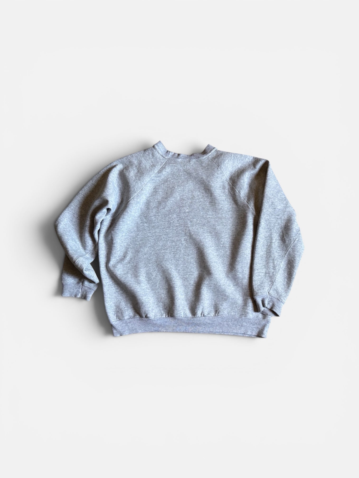 Vintage Hanes sweatshirt Raglan boxy gris