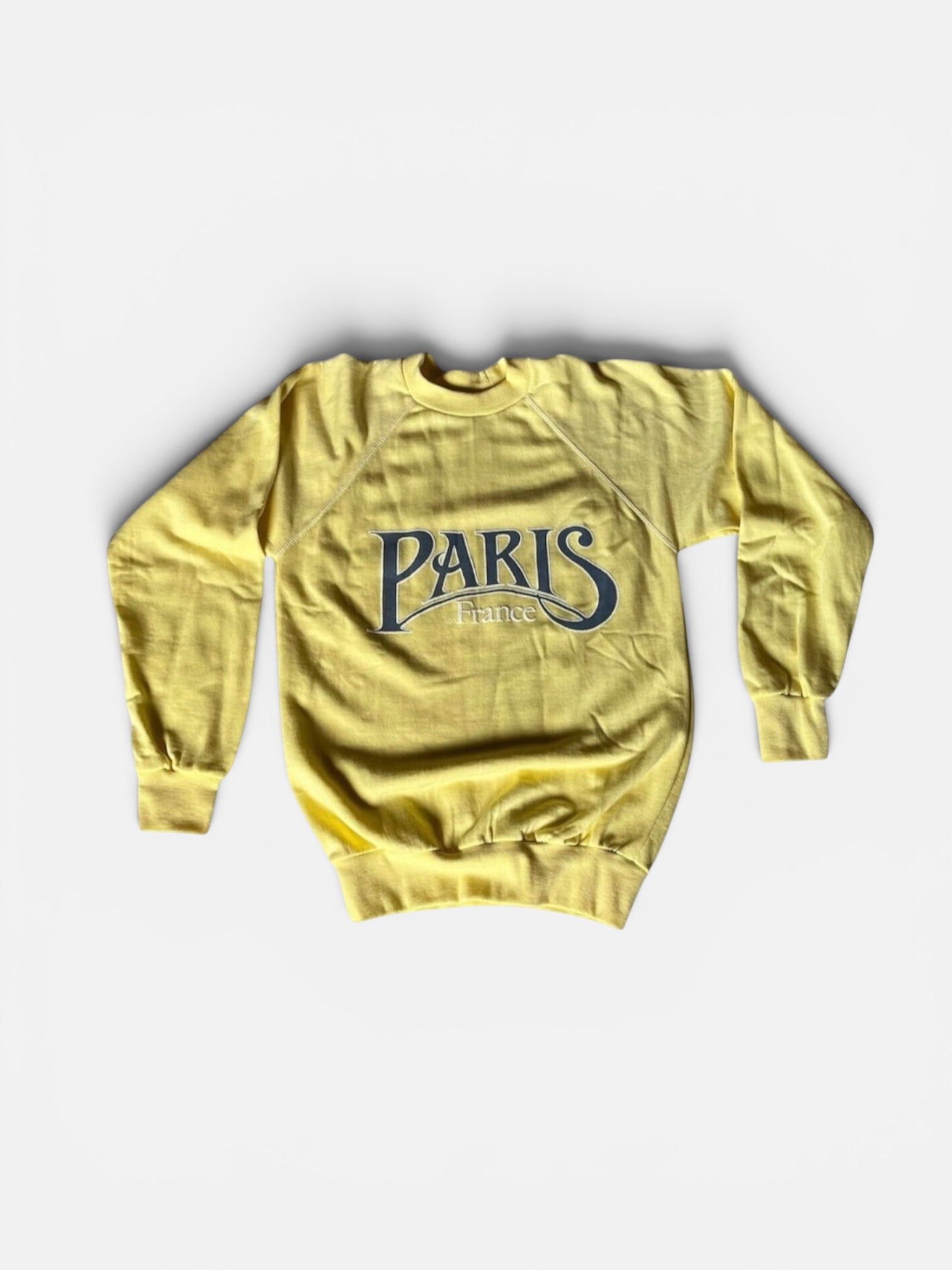 Rare Vintage 80's Paris art nouveau print souvenir Sweatshirt S