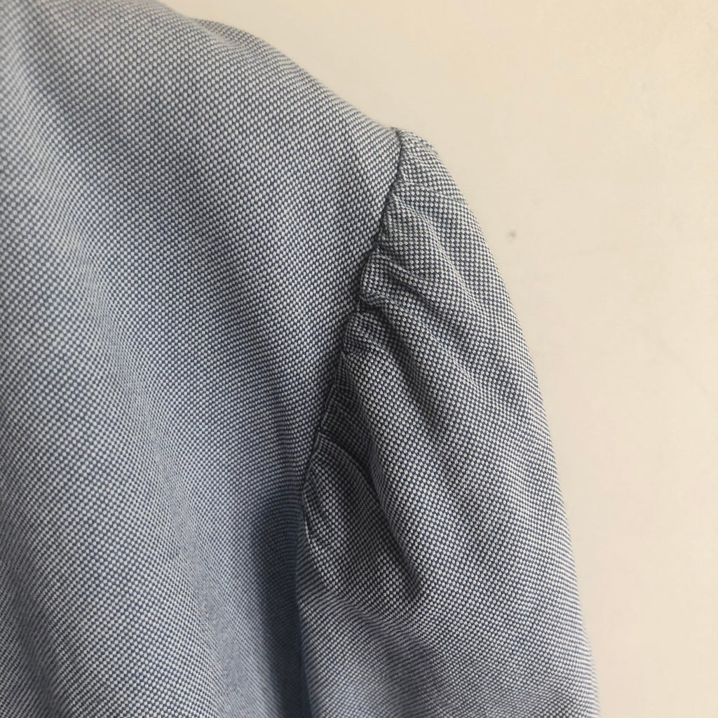Miu Miu Blue Chambray Blouse • vintage 2000s