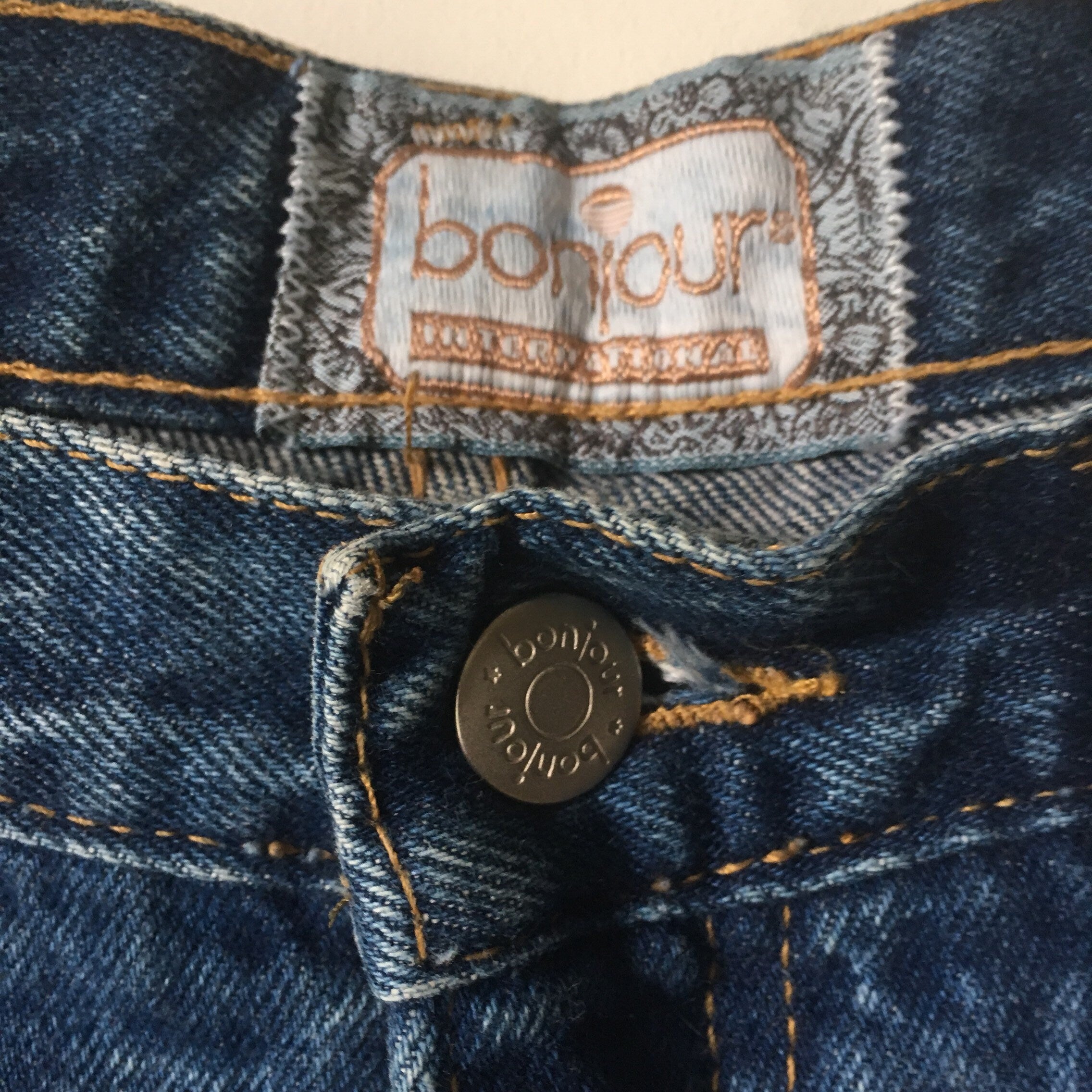 vintage 80s Bonjour Denim high waist Jeans • made in usa