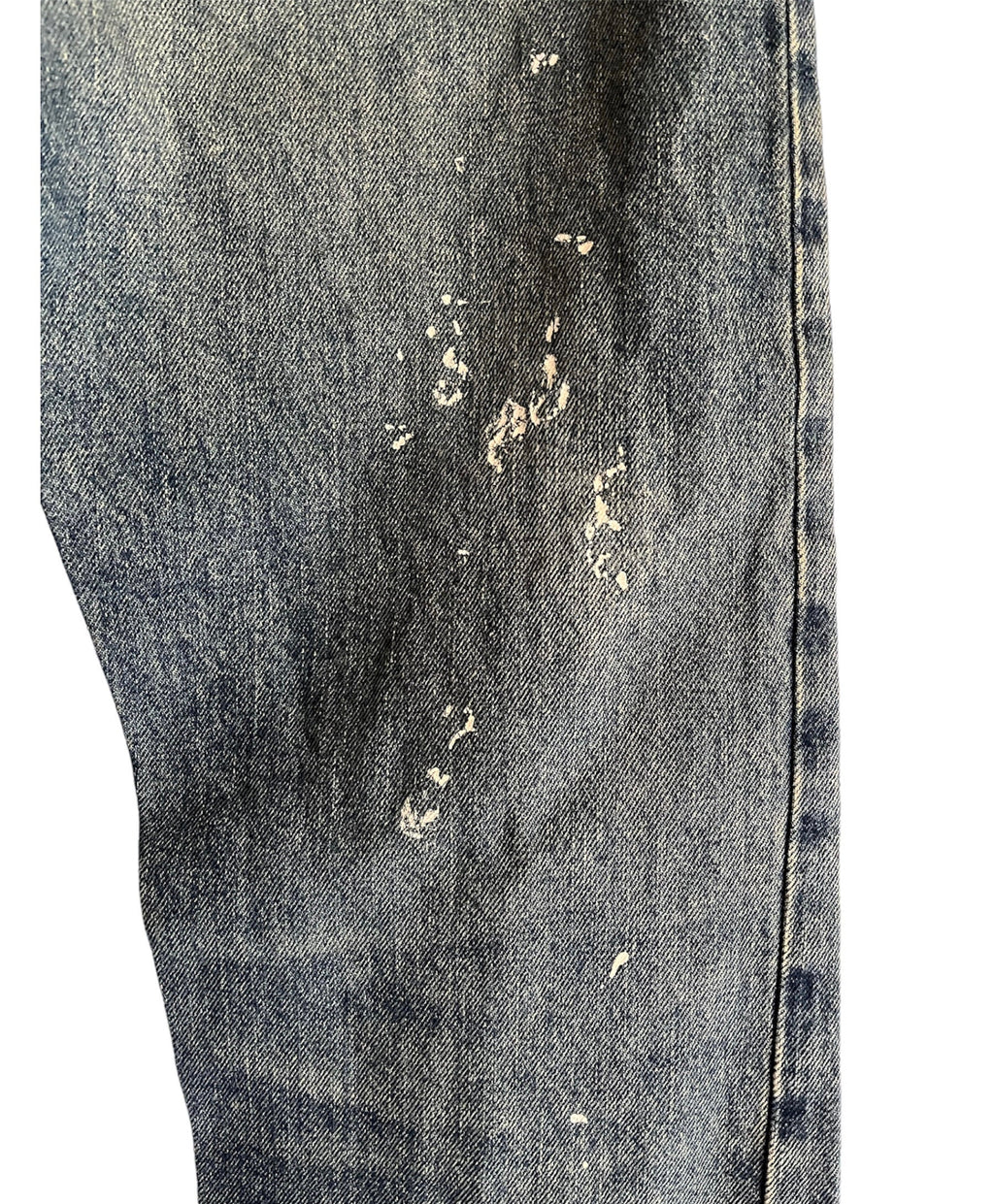 Vintage Helmut Lang 1998 Iconic Painter Blue Jeans  sz US 26
