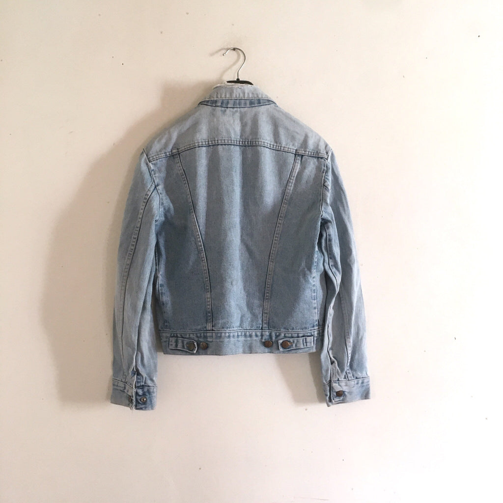 Vintage 80's Wrangler Blue Bell trucker denim jacket