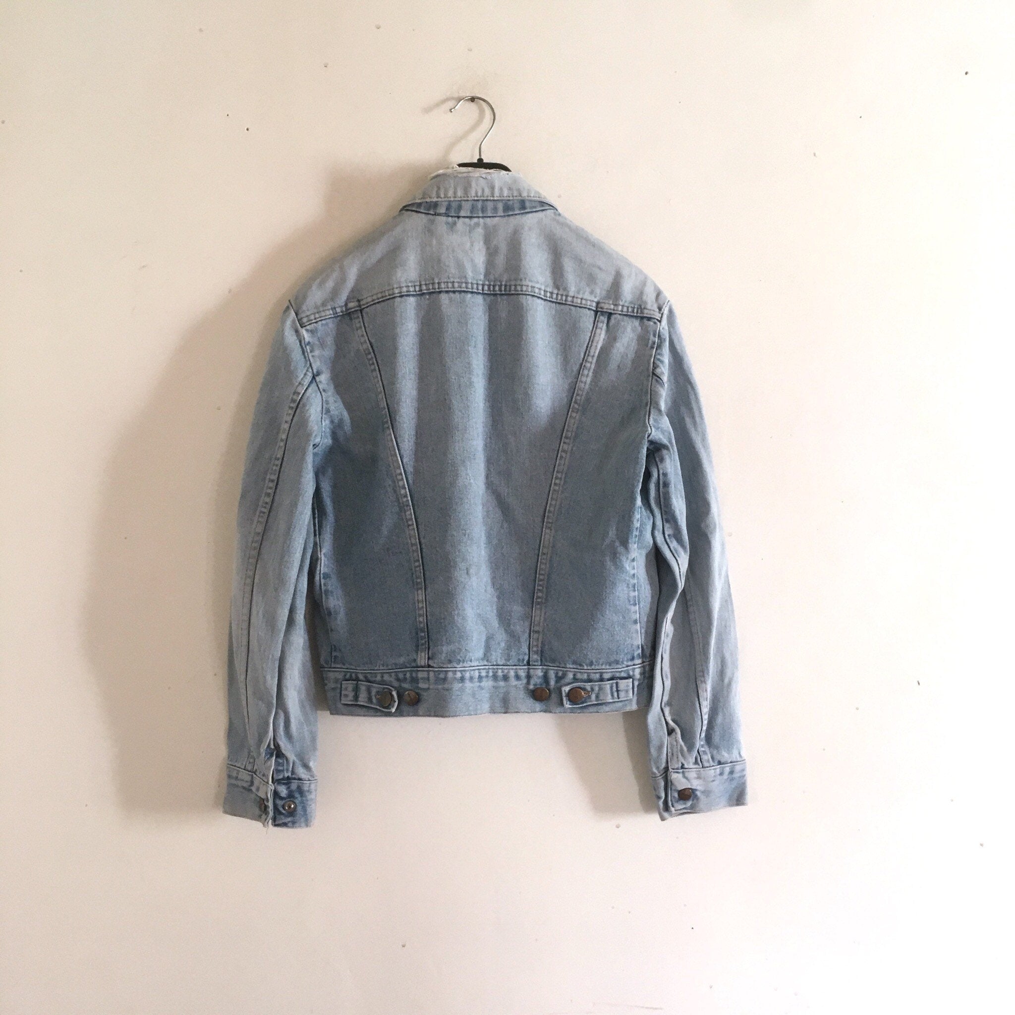 Vintage 80's Wrangler Blue Bell trucker denim jacket