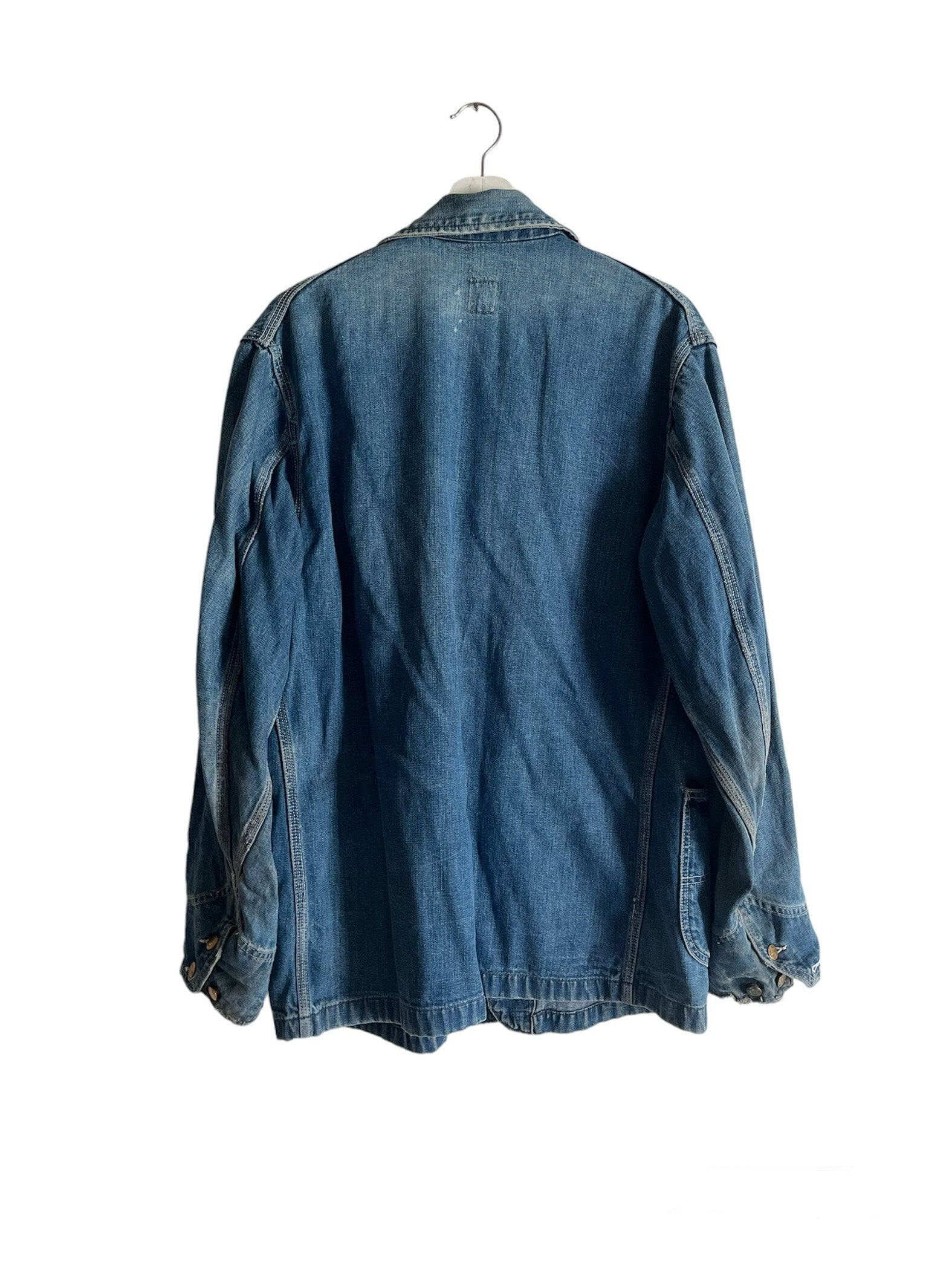 Lee vintage Sanforized union made Denim chore Loco 91J jacket
